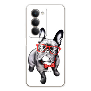 Бампер для Xiaomi Redmi 15 5G з картинкою "Песики" (В окулярах)