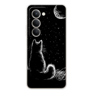 Чехол с принтом для Xiaomi Redmi 15 5G (AlphaPrint) Модные коты
