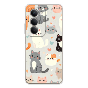 Чохол з малюнком кіт на Xiaomi Redmi 15 5G