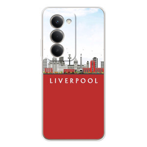 Чехол с картинкой ФК Ливерпуль на КсIaOMI Редми 15 5G – Город Liverpool