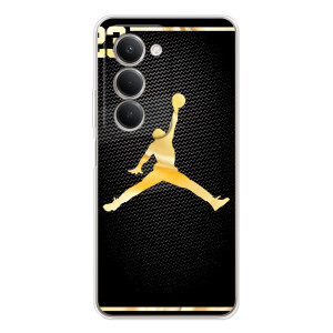 Силіконовый Чохол Nike Air Jordan на Модель телефона "Xiaomi Redmi 15 5G" українськими буквами та цифрами можна написати як: **Сяомі Редмі 15 5G**. – Джордан 23