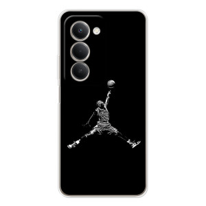 Силіконовый Чохол Nike Air Jordan на Модель телефона "Xiaomi Redmi 15 5G" українськими буквами та цифрами можна написати як: **Сяомі Редмі 15 5G**. – Джордан