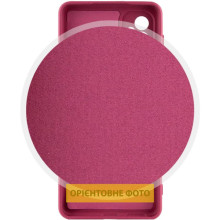 Чехол TPU GETMAN Liquid Silk Full Camera для Xiaomi Redmi 15 (EU) – Бордовый