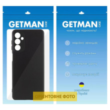 Чехол TPU GETMAN Liquid Silk Full Camera для Xiaomi Redmi 15 (EU) – Черный