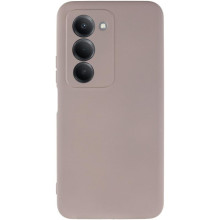 Чехол TPU GETMAN Liquid Silk Full Camera для Xiaomi Redmi 15 (EU) – Серый