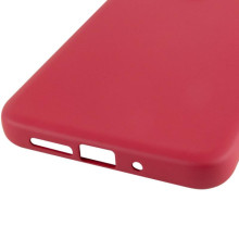 Чохол TPU GETMAN Liquid Silk Full Camera для Xiaomi Redmi 15 (EU) – Червоний