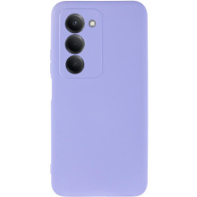 Чохол TPU GETMAN Liquid Silk Full Camera для Xiaomi Redmi 15 (EU) – Бузковий