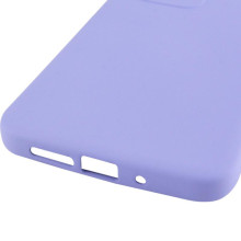 Чохол TPU GETMAN Liquid Silk Full Camera для Xiaomi Redmi 15 (EU) – Бузковий