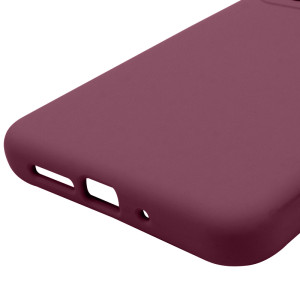 Чохол Silicone Cover Lakshmi Full Camera (AAA) для Xiaomi Redmi 15 (EU) – Бордовий