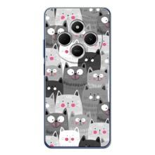 Чехлы с Котиками для Xiaomi Redmi 15 (VPrint) (Рисованные котики)