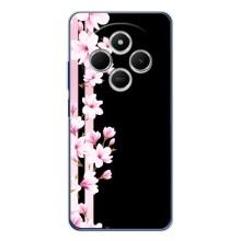 Чохол для Редмі 15 - з принтом (Дизайнерські) (AlphaPrint) (Квіточки)