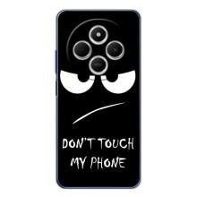 Чехол для Редми 15 - (AlphaPrint) с печатью (ТОП продаж) (Dont Touch)