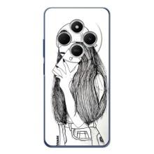 Чехол с печатью для Xiaomi Redmi 15 - (Мода) (AlphaPrint) (Фото девочки)