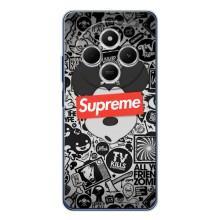 Чехол с Брендами одежды на Редми 15 – Supreme Маус
