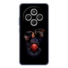 Чехол с Обезьянами Xiaomi Redmi 15 - (AlphaPrint) (Три обезьяны)