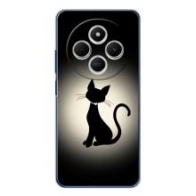 Чехол с принтом для Xiaomi Redmi 15 (AlphaPrint) Модные коты (Силуэт котика)