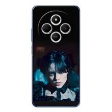 Чехлы Венсдей на Xiaomi Redmi 15 Уэнсдей (AlphaPrint) (взгляд Уэнздей)