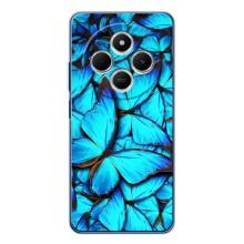 Силиконовый бампер с картинкой животных для Xiaomi Redmi 15 (Крылья бабочек)