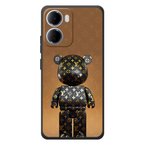 Чохли для Xiaomi Redmi 15a - Bearbrick Louis Vuitton (PREMIUMPrint)