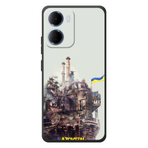 Чохли на військову тематику для Xiaomi Redmi 15a – Азовсталь