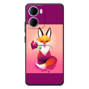 Чехлы с картинкой Лисички для Xiaomi Redmi 15a (VPrint)
