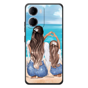 Чохол з друком для Xiaomi Redmi 15a - (Мама з дитинкою) (AlphaPrint)