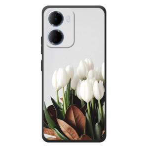 Чохли з картинкою (Тюльпани) на 

Xiaomi Redmi 15а 
 – Букет тюльпанів