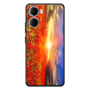 Чохли з картинкою (Тюльпани) на 

Xiaomi Redmi 15а 
 – Поле тюльпанів