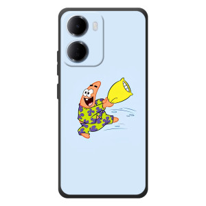 Чохли з Патріком на Xiaomi Redmi 15a (Патрік із подушкою)