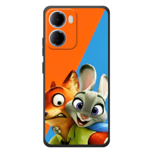 Чохли ЗООТРОПОЛІС для Xiaomi Redmi 15a (Нік і Хопс)