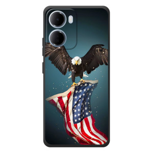 Чохол Прапор USA для Xiaomi Redmi 15a (Орел і прапор)