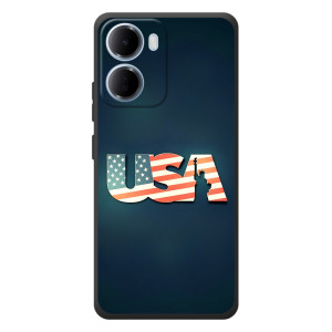 Чохол Прапор USA для Xiaomi Redmi 15a (USA)