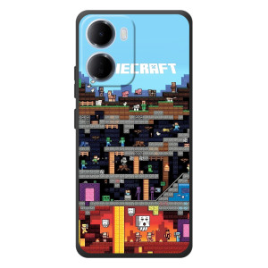 Чохол Майнкрафт на Xiaomi Redmi 15a (AlphaPrint) Minecraft