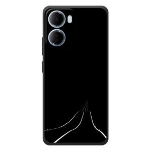 Чохол з картинками на чорному фоні для Xiaomi Redmi 15a – Дорога