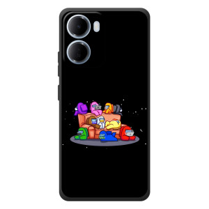 Чехол Амонг Ас для Xiaomi Redmi 15a (AlphaPrint)