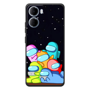 Чехол Амонг Ас для Xiaomi Redmi 15a (AlphaPrint)