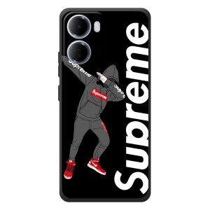 Чехол для Xiaomi Redmi 15a с картинкой Supreme (AlphaPrint)