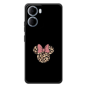 Чохол з леопардовим принтом на Xiaomi Redmi 15a (Леопардова Мінні)