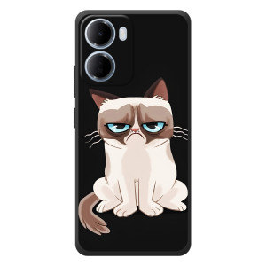 Чохол з принтом для Xiaomi Redmi 15a (AlphaPrint) Модні коти