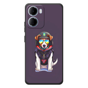 Чохол з принтом Песика Патрон для Xiaomi Redmi 15a (Модний Патрон)