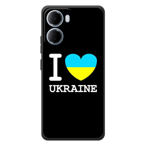 Чохол з Українською символікою на 

Xiaomi Redmi 15а 
 (I Love Ukraine)