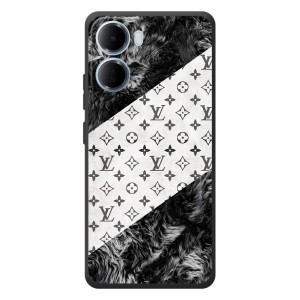 Чохол Стиль Louis Vuitton на Xiaomi Redmi 15a (LV на білому)