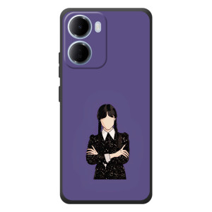 Чехлы Венсдей на Xiaomi Redmi 15a Уэнсдей (AlphaPrint)