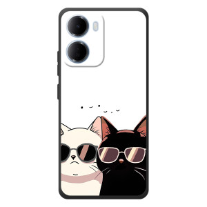 Чехол с рисунком кот на Xiaomi Redmi 15a