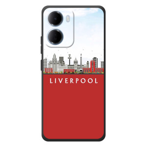 Чехол с картинкой ФК Ливерпуль на 
Шiaomi Редми 15а 
 – Город Liverpool