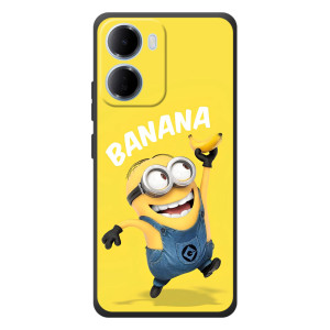Мультяшний принт на Чохол для 

Xiaomi Redmi 15а 
 (Banana)