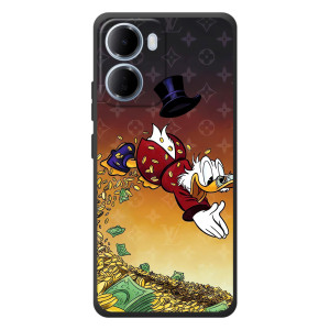 Силіконовий чохол для Xiaomi Redmi 15a (Скрудж Луі Віттон)