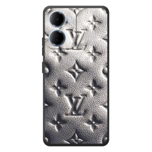 Текстурний Чохол Louis Vuitton для 

Xiaomi Redmi 15а 
 (Бежевий ЛВ)