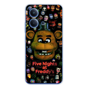 Чехлы Пять ночей с Фредди для Сяоми Редми 15С 5г – Freddy