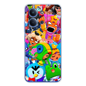 Чехлы Brawl Stars для Xiaomi Redmi 15C 5g (AlphaPrint)